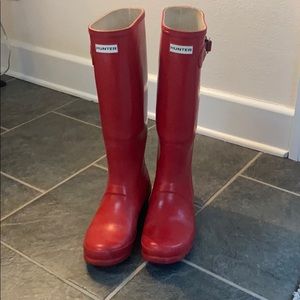Women’s size 10 Original gloss Hunter Rainboots